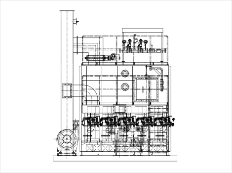 부지 폭이 넓고 길이가 짧은 경우 2